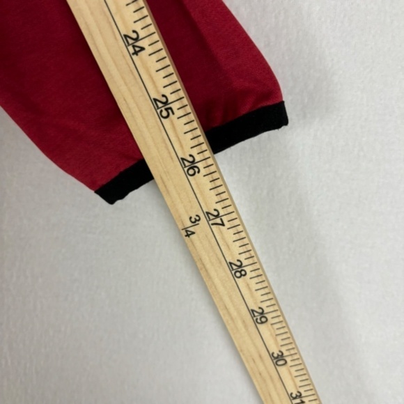 Micheal Strahan MSR 1/4 Zip Pullover Athletic Sport Jacket Size L Red NWT - Picture 11 of 11